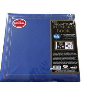 Pioneer E-Z Load 12” x 12” Blue Memory Book *New*